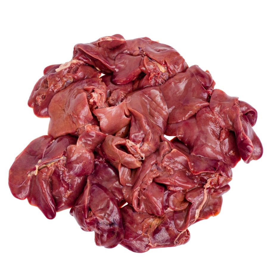 Animal liver in dog food chicken liver